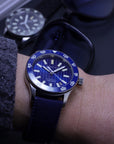 Aquatico Sea Dragon Tritium T100氣燈 潛水機械錶 Blue Dial
