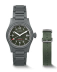 Boderry LANDMASTER Titanium Automatic - BD-A14T-03B Green