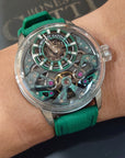 Bonest Gatti 現貨發售透視夜光碳纖面機械錶 BG4002-R3 Green