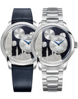Venezianico 聖馬可教堂廣場 Redentore Bellanotte Elegant blue leather strap and bracelet boxset.