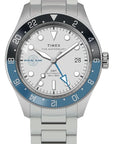Timex The Waterbury Heritage Pan Am GMT Automatic Watch - TW2Y943