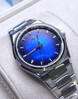 VENEZIANICO Arsenale 37 - 6121502C Blue 貝殼面 一體式錶帶