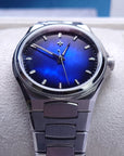 VENEZIANICO Arsenale 37 - 6121502C Blue 貝殼面 一體式錶帶