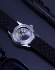 Aquatico Sea Dragon Tritium T100氣燈 潛水機械錶 Black Dial