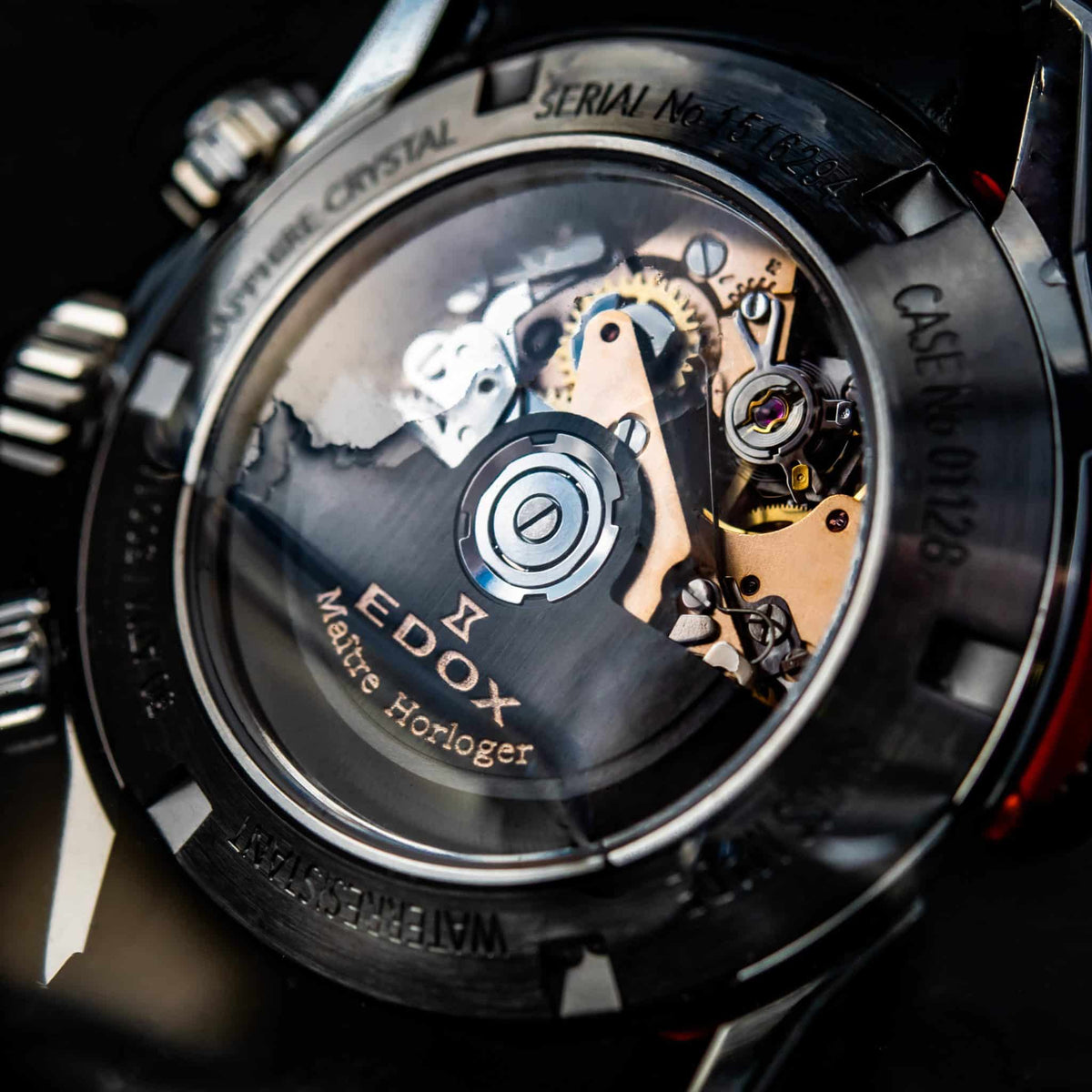 EDOX CO-1 Chronograph Automatic - 01128-37GNRCA-GNR