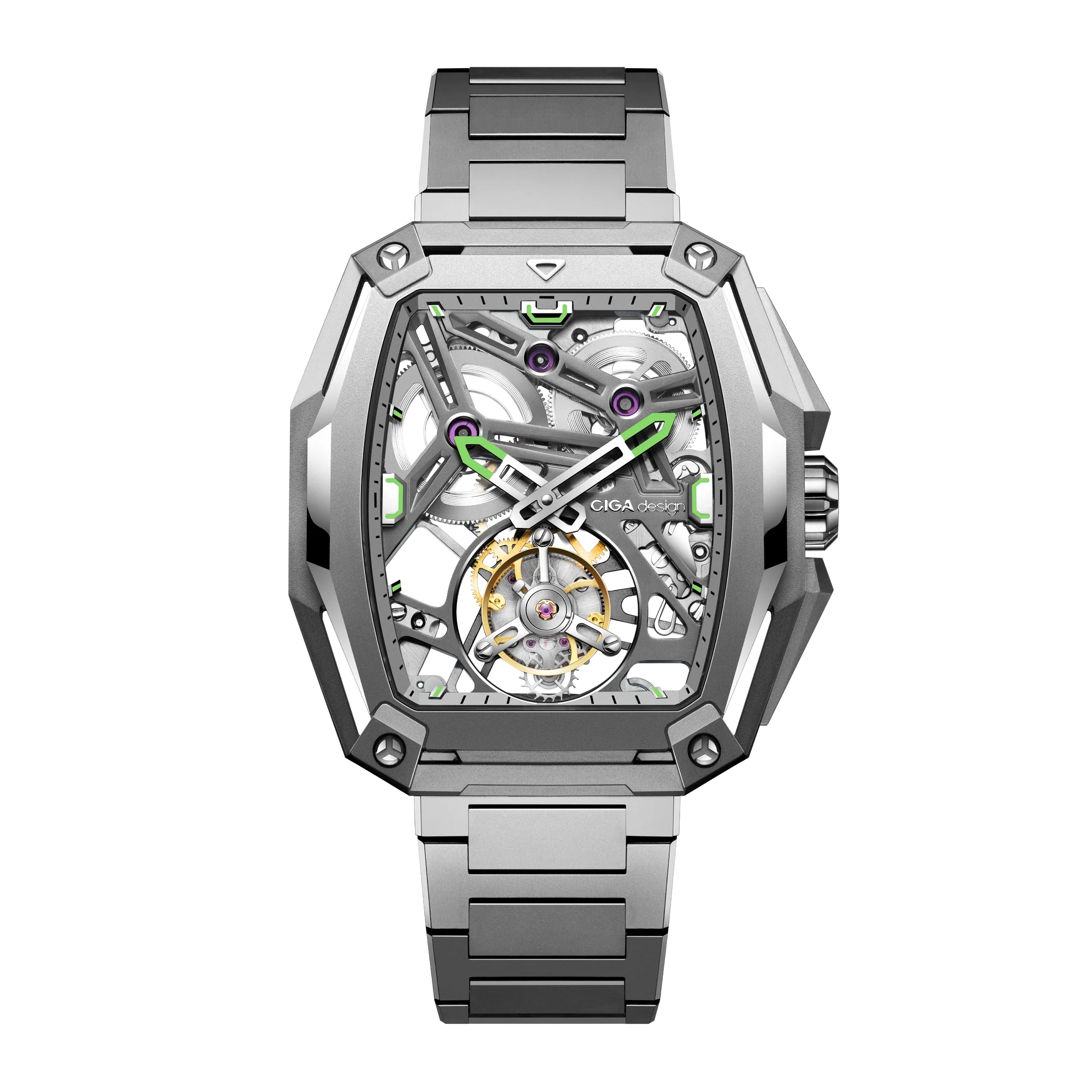 Ciga Design - Hunter Tourbillon  - Z037-TT01-1T6B Silver