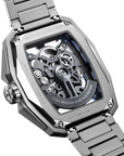 CIGA design SKELETON AUTOMATIC WATCH HUNTER TITANIUM - silver Z041-TT01-1T