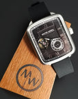 MASTER WORKS 方形自動錶 MW09SB-GCBRO8