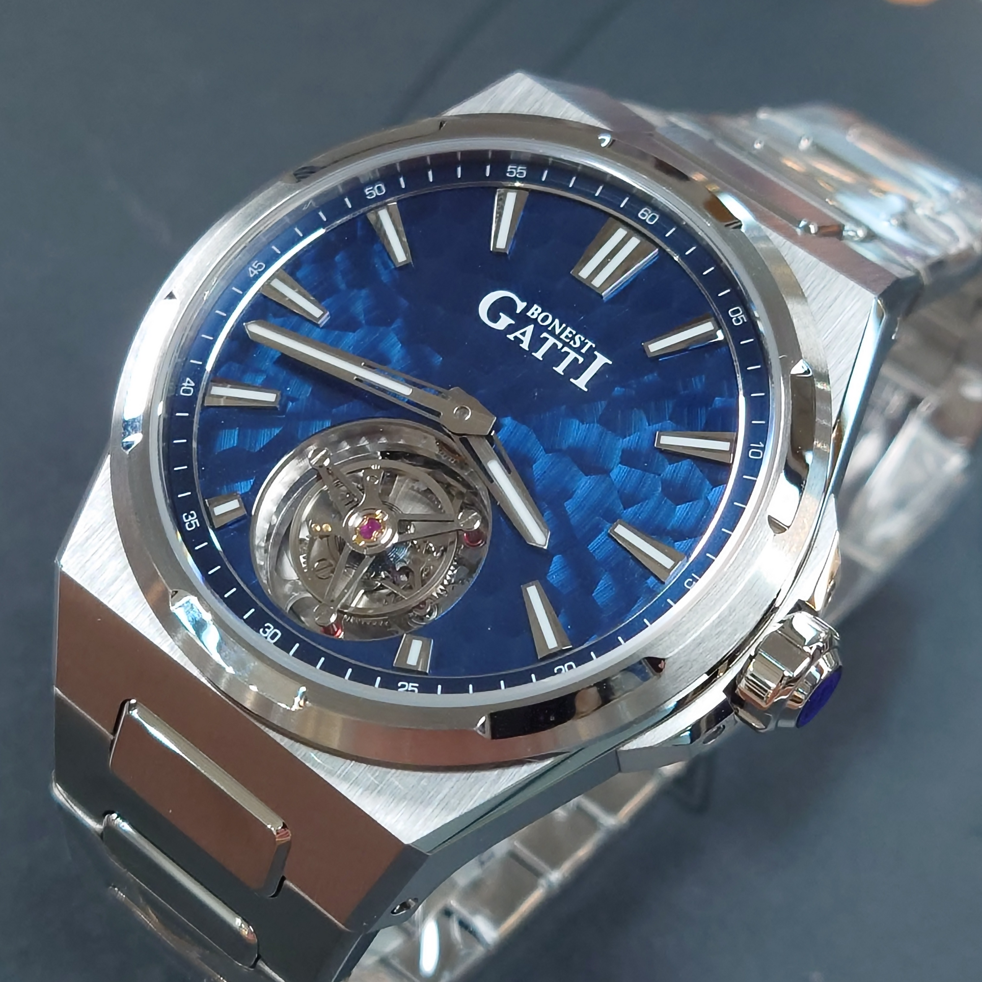 Bonest Gatti 現貨發售 自動陀飛輪套裝送皮帶及膠帶- BG7005-S2
