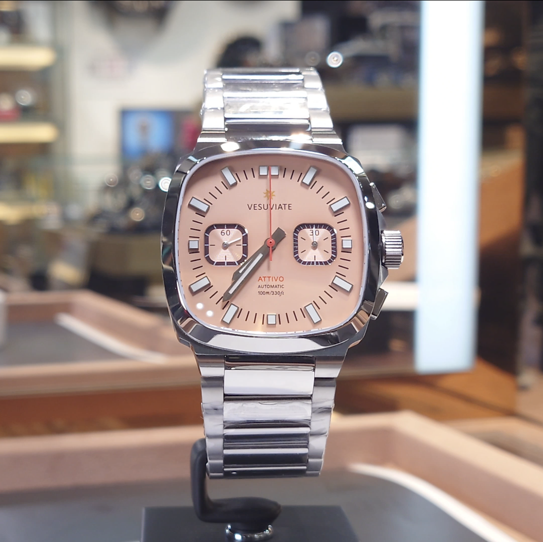 VESUVIATE Attivo-Chrono Salmon