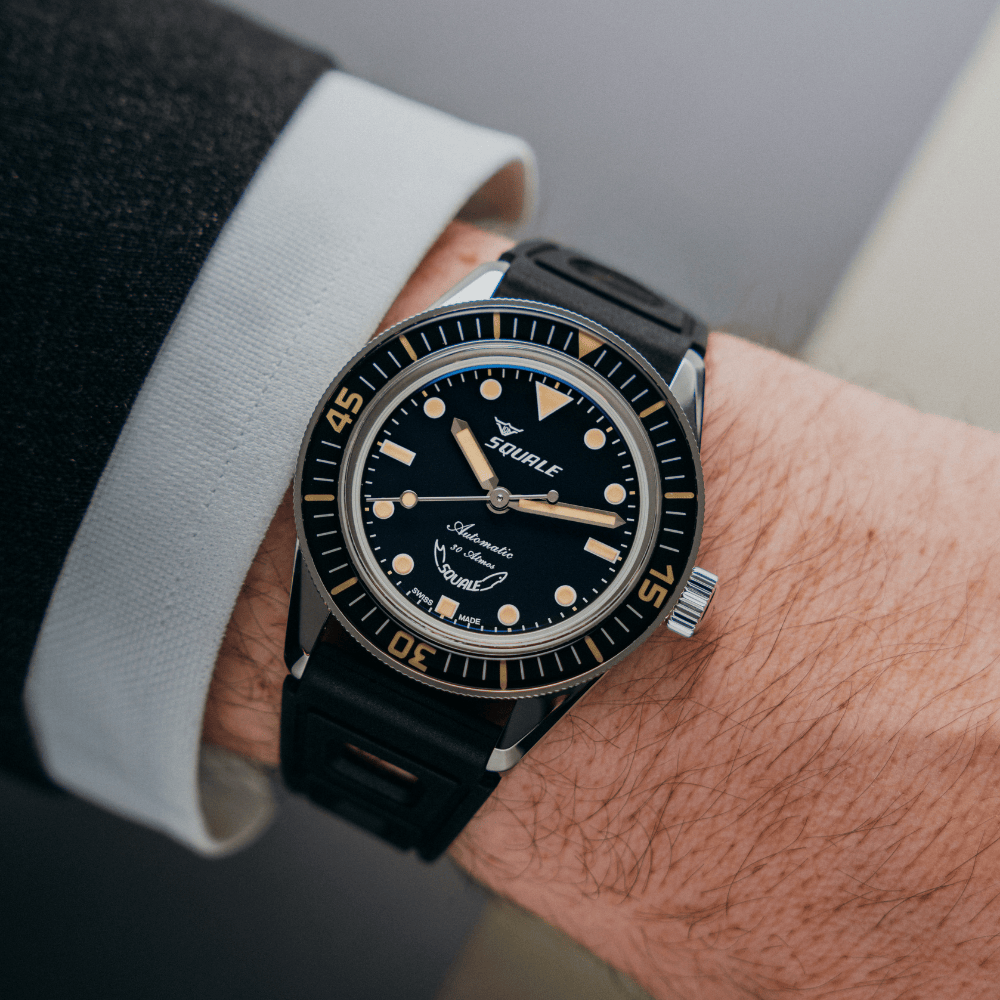 Squales SUB-37 Legend Automatic - SUB-37BKBK.RBK