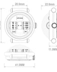 Vortichron Double Roller Automatic Watch - Steel