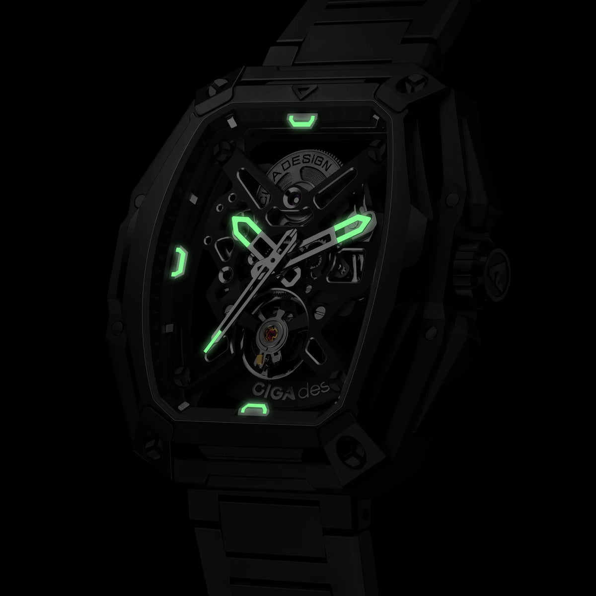 Ciga Design - Hunter Steel Automatic - Z035-BB02-W1B Black Gold