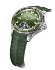 Peacock HAIYI Tourbillon Watch Diver [Limited Edition] - 孔雀海翼陀飛輪潛水錶 [限量版] - PFG0601.01 Green