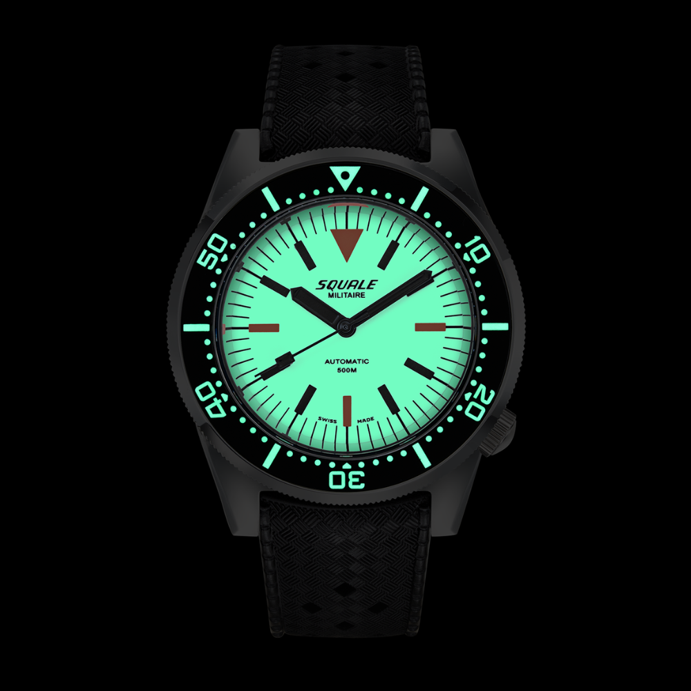 Squale 11521 Full Luminous Militaire Automatic - 1521FUMIWT.HT