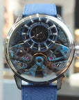 Bonest Gatti 現貨發售 透視夜光碳纖面機械錶 BG4002-R1 Blue