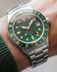 UNDONE Basecamp GMT Malachite Dial 孔雀石自動錶