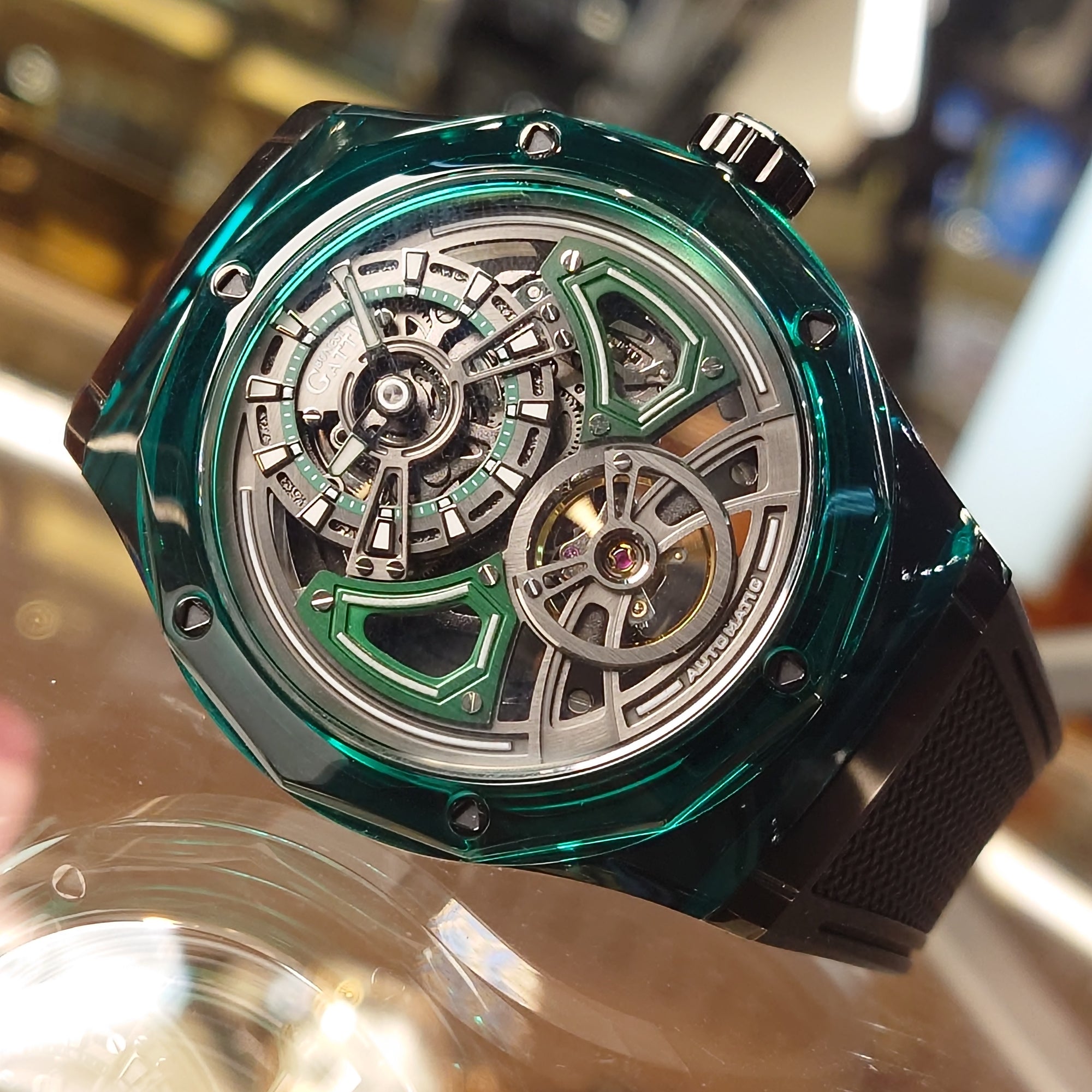 Bonest Gatti 水晶自動錶 BG5807-A4