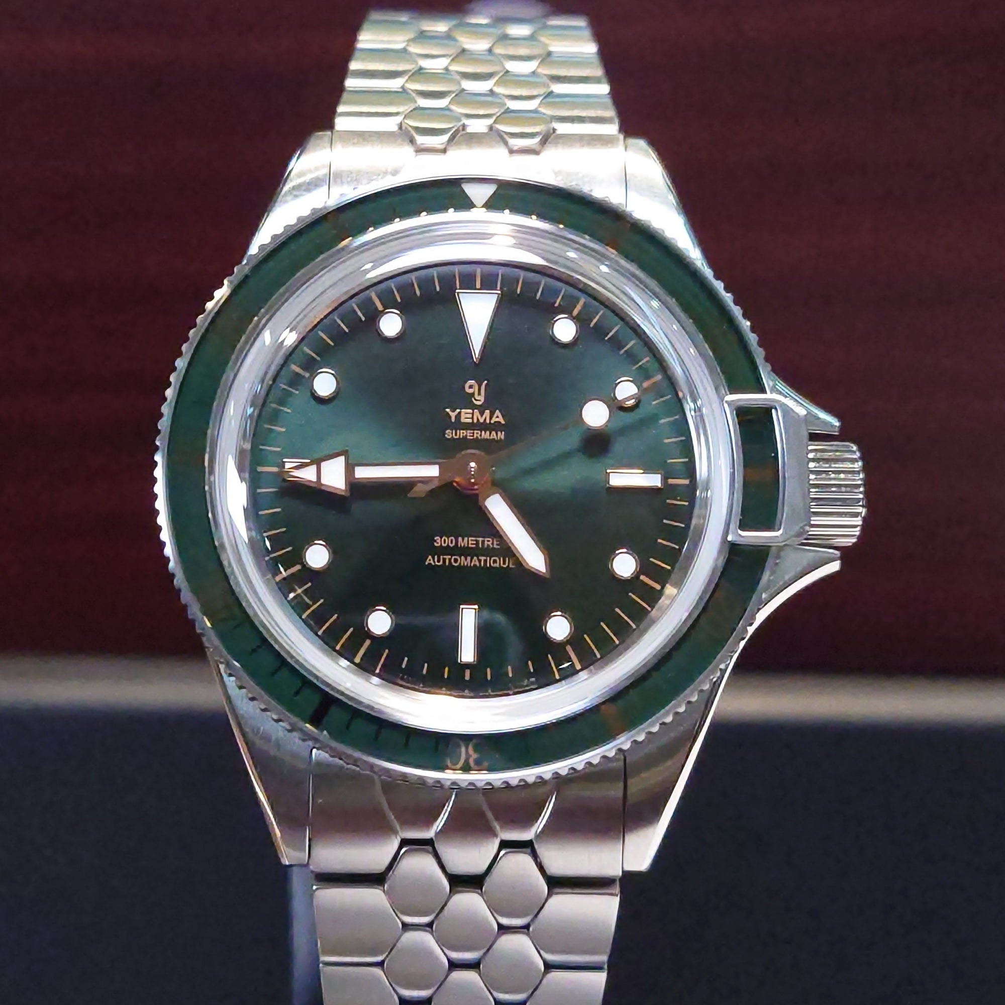 Yema 野馬錶 - Superman Gilt CMM.10 - 12.14.55.SN.M2 Green