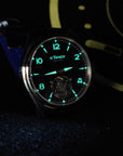 Le Tandy - 少見的偏心陀飛輪 Classic Tourbillon LE40436A02 黑面