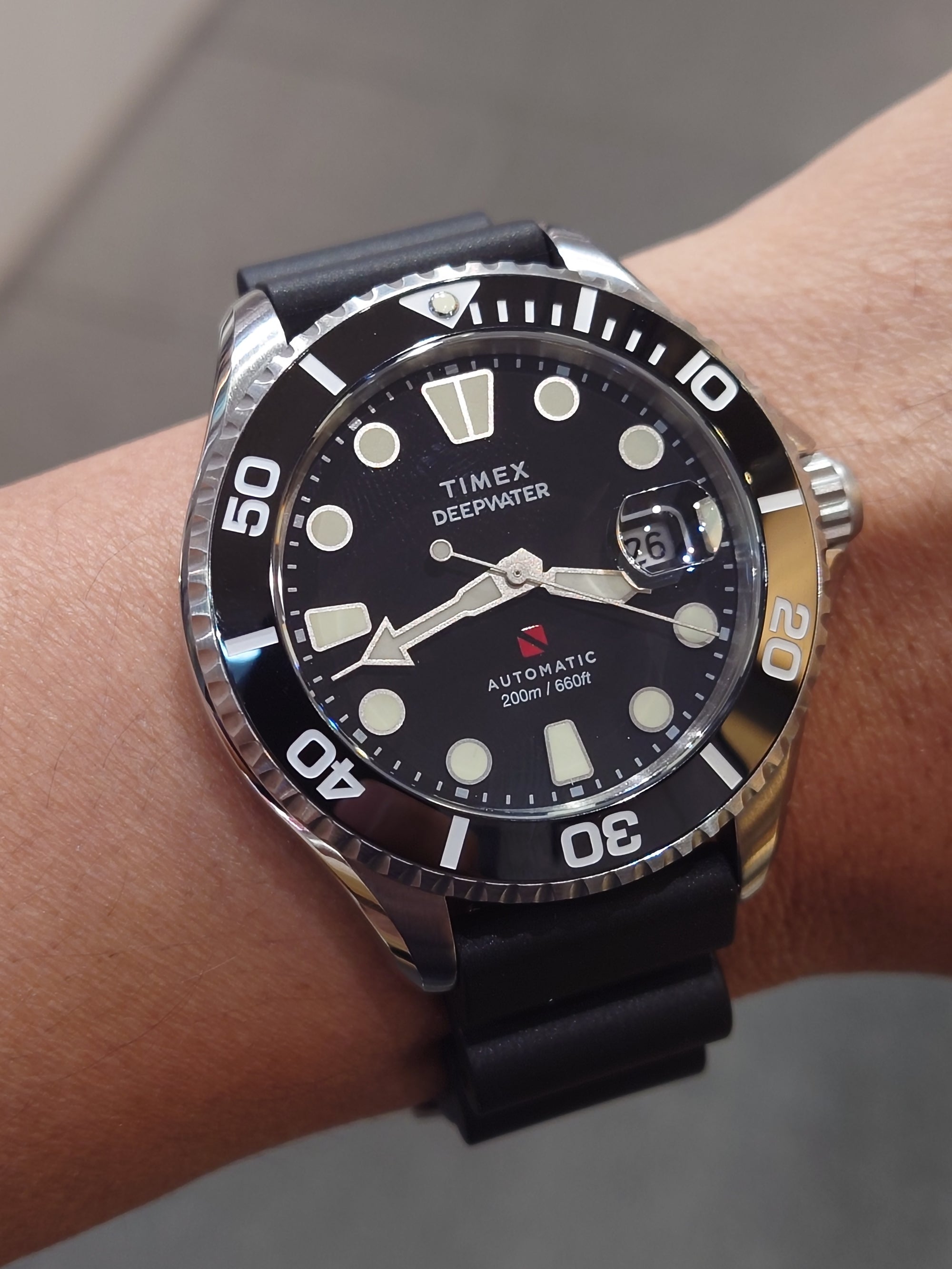 Timex Deepwater Meridian 200 自動錶 - TW2Y40000