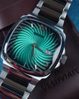 VESUVIATE Attivo Guilloché Edition - Cyan