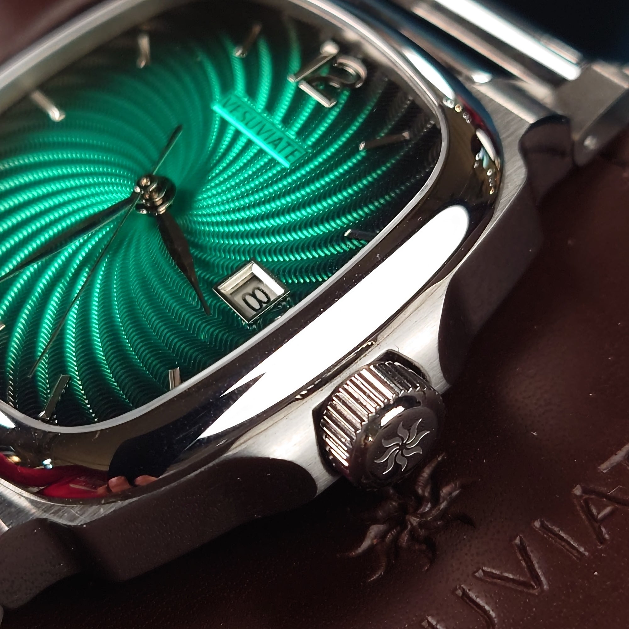 VESUVIATE Attivo Guilloché Edition - Cyan