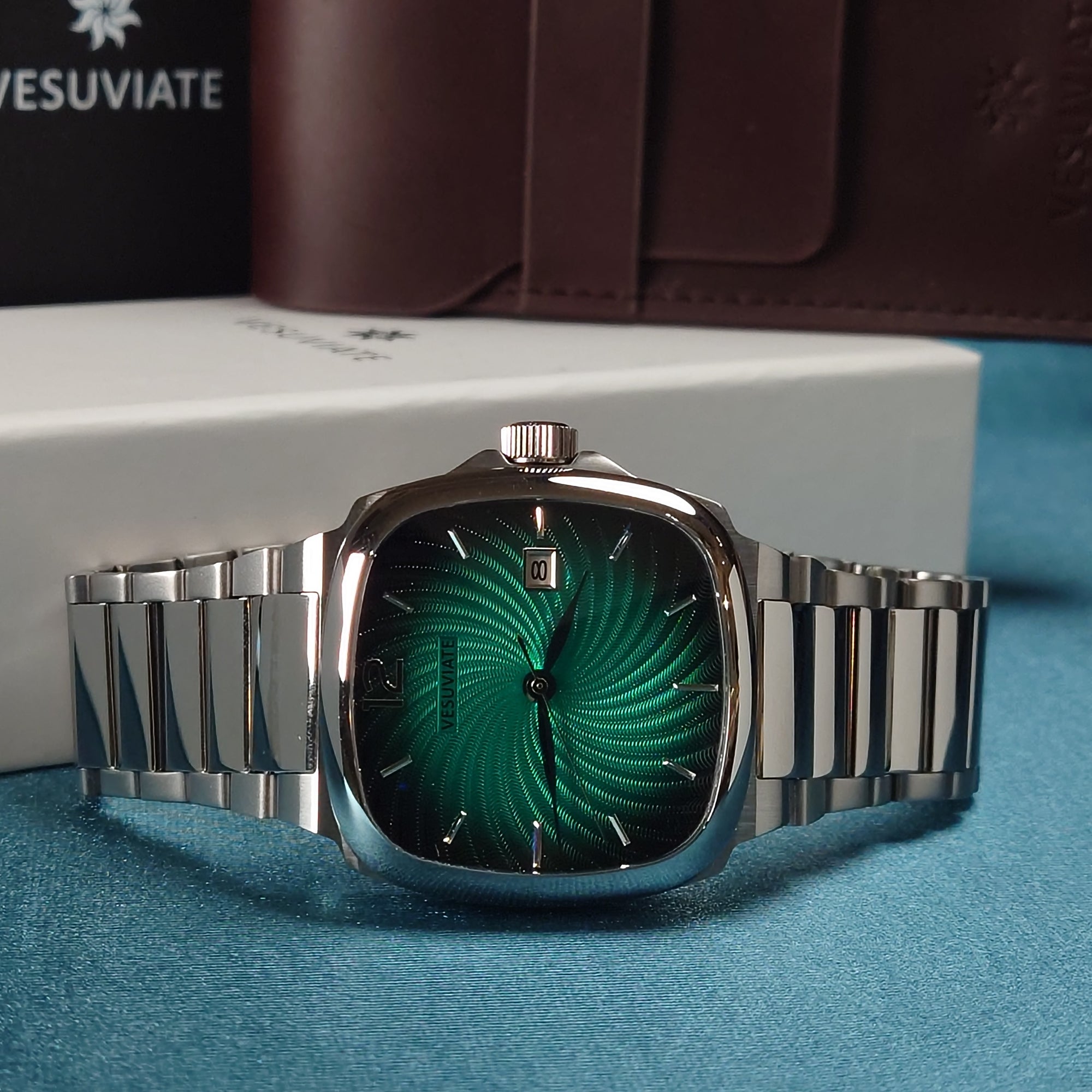 VESUVIATE Attivo Guilloché Edition - Cyan