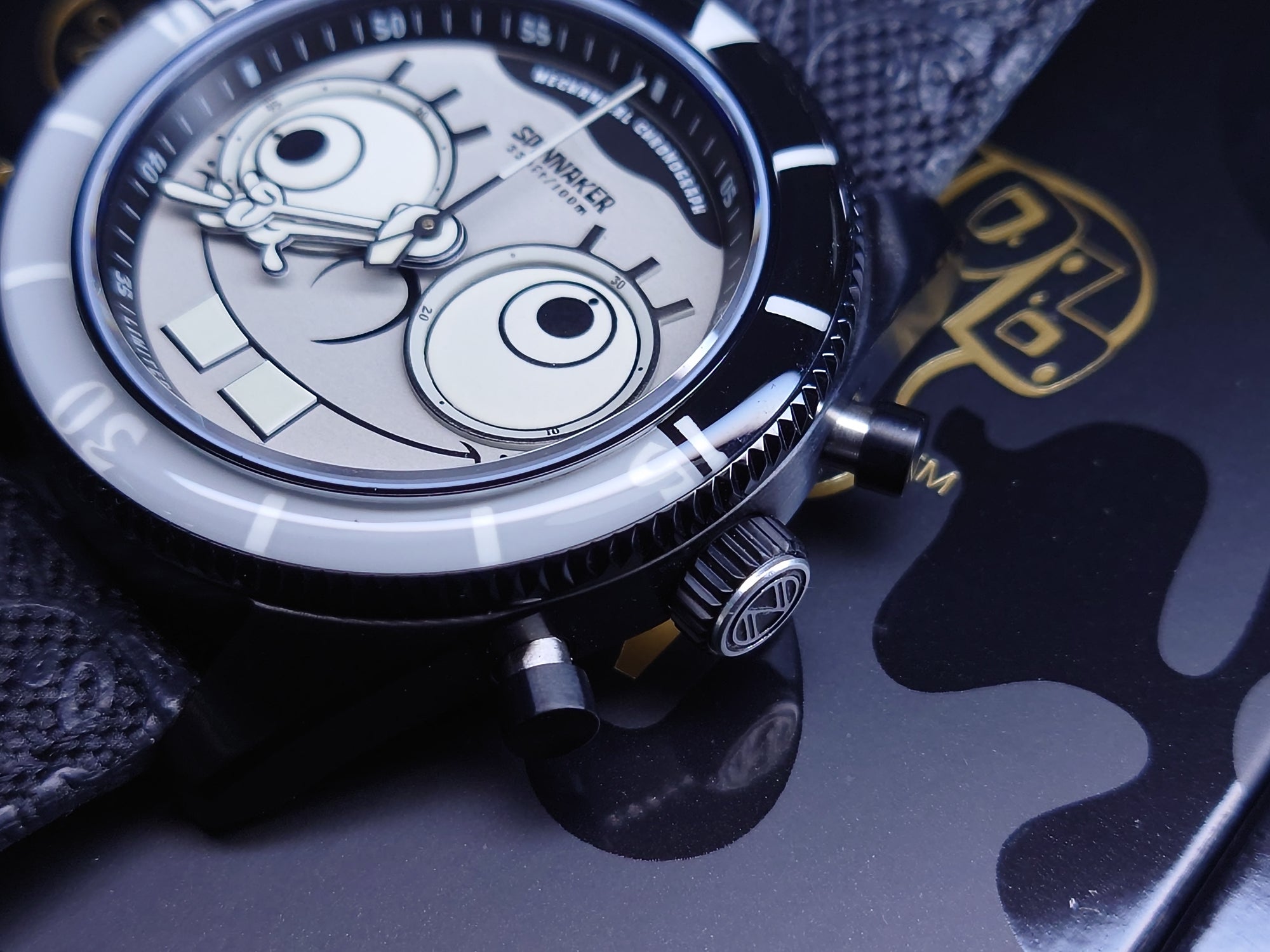 Spinnaker x Spongebob 海綿寶寶 Limited Edition SP-5153-02 Black