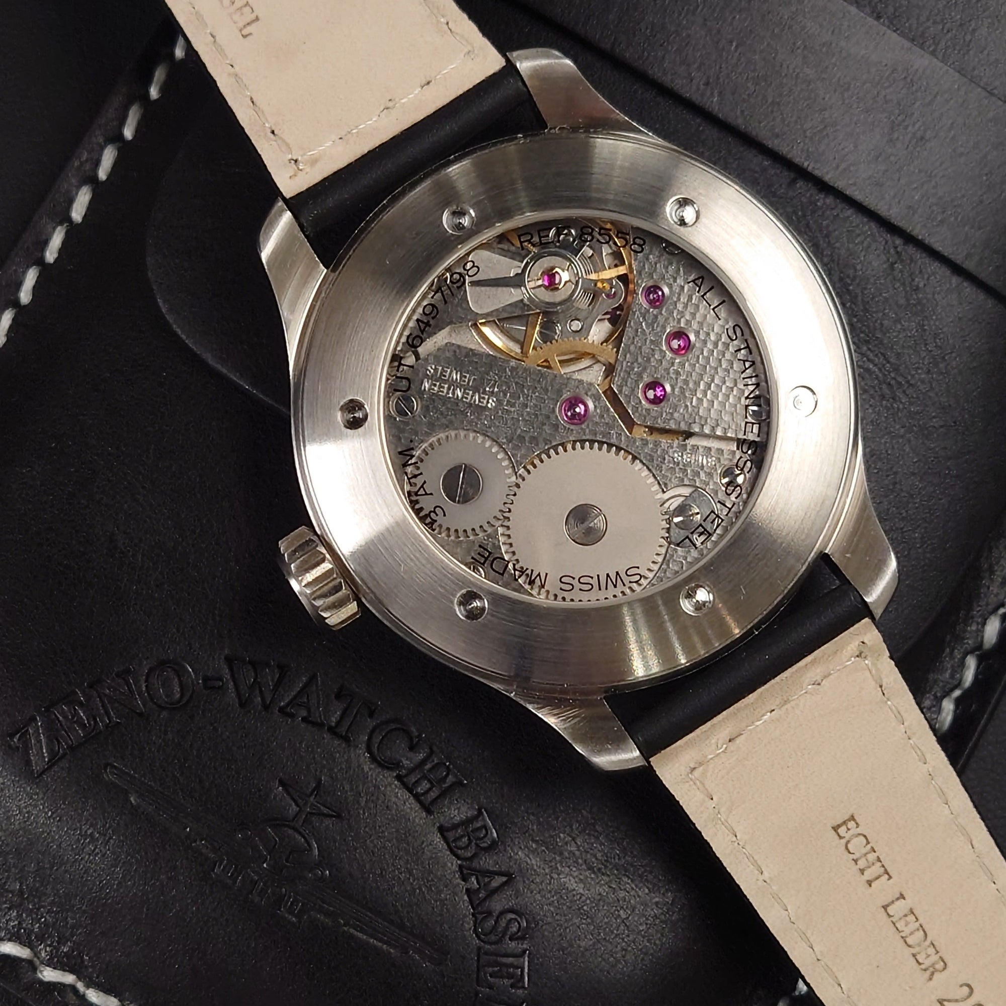 瑞士 Zeno-Watch Basel Oversized Retro Uno 手動上鏈錶 單指針手錶 8558-9Uno-i1 ETA6497
