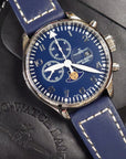 瑞士 Zeno-Watch Basel Vintage Chrono 7768 限量版月相手動機械多功能手錶 4100-I4