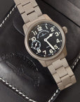 瑞士 Zeno-Watch Basel Classic Titanium Pilot Winder 鈦金屬手動上鏈錶 7558-9-A1m ETA 6497