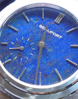 BEAUFORT Permian Rift - Azurite 藍銅礦, micro rotor with steel bracelet