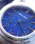 BEAUFORT Permian Rift - Azurite 藍銅礦, micro rotor with steel bracelet