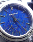 BEAUFORT Permian Rift - Azurite 藍銅礦, micro rotor with steel bracelet