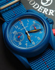 Boderry VOYAGER Chronograph Titanium - BD-M02TBC-03B Blue