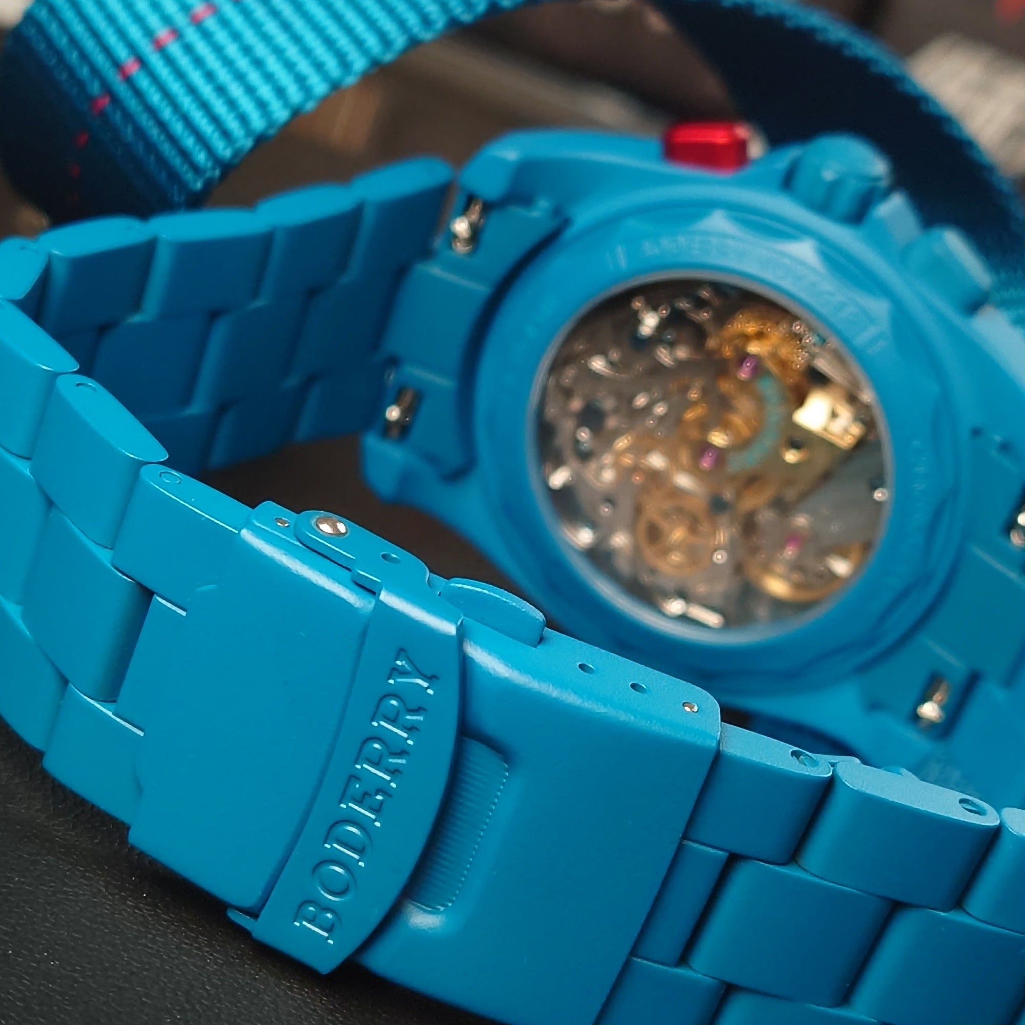 Boderry VOYAGER Chronograph Titanium - BD-M02TBC-03B Blue