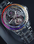 Bonest Gatti 72-Hour Rainbow Crystal Automatic Tourbillon BG7007-G1