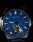 Bonest Gatti BG7006 Carbon Fiber Luminous Dial Tourbillon Luminous