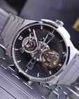 Bonest Gatti Engraved Dial Integrated Strap Automatic Watch - BG8014-S2