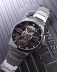 Bonest Gatti Engraved Dial Integrated Strap Automatic Watch - BG8014-S2