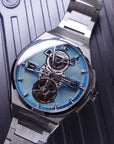 Bonest Gatti Hollowed Dial Integrated Strap Automatic Watch - BG8014-S1