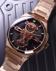 Bonest Gatti Hollow-Out Dial Integrated Strap Automatic Watch - BG8014-S3
