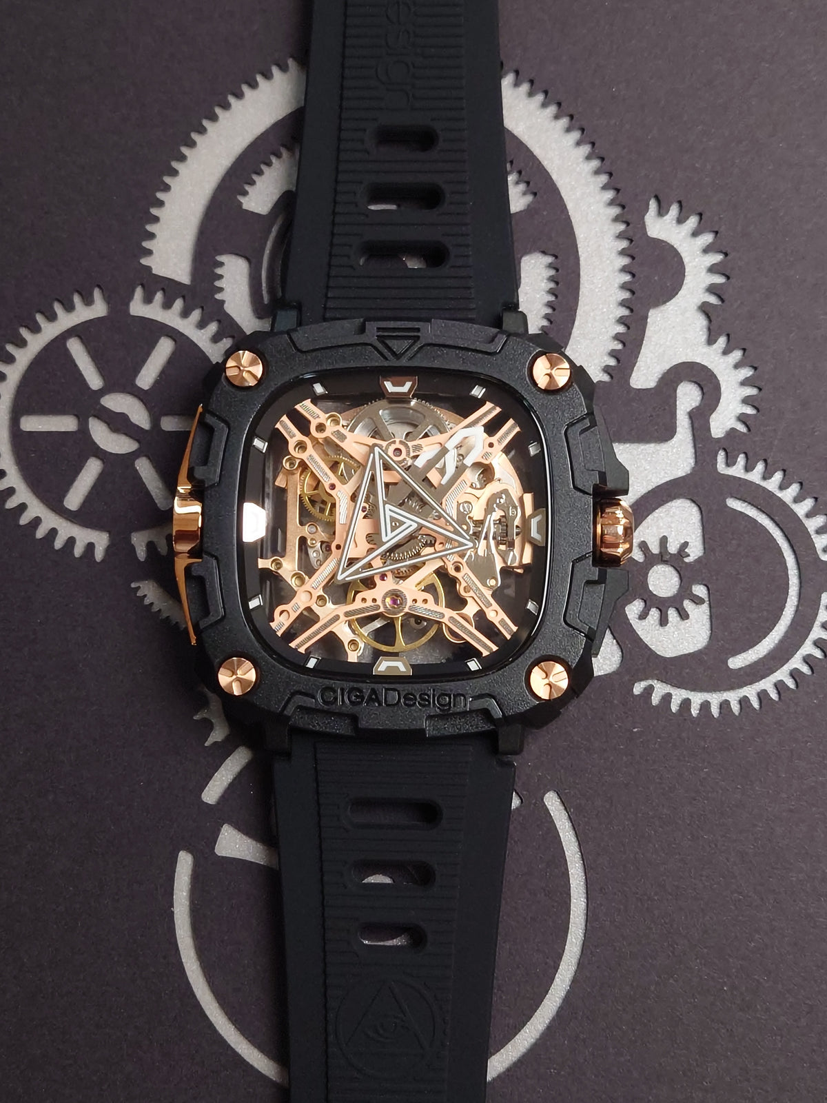 Ciga Design Bioceramic - Rose Gold X051-BR01-W5B