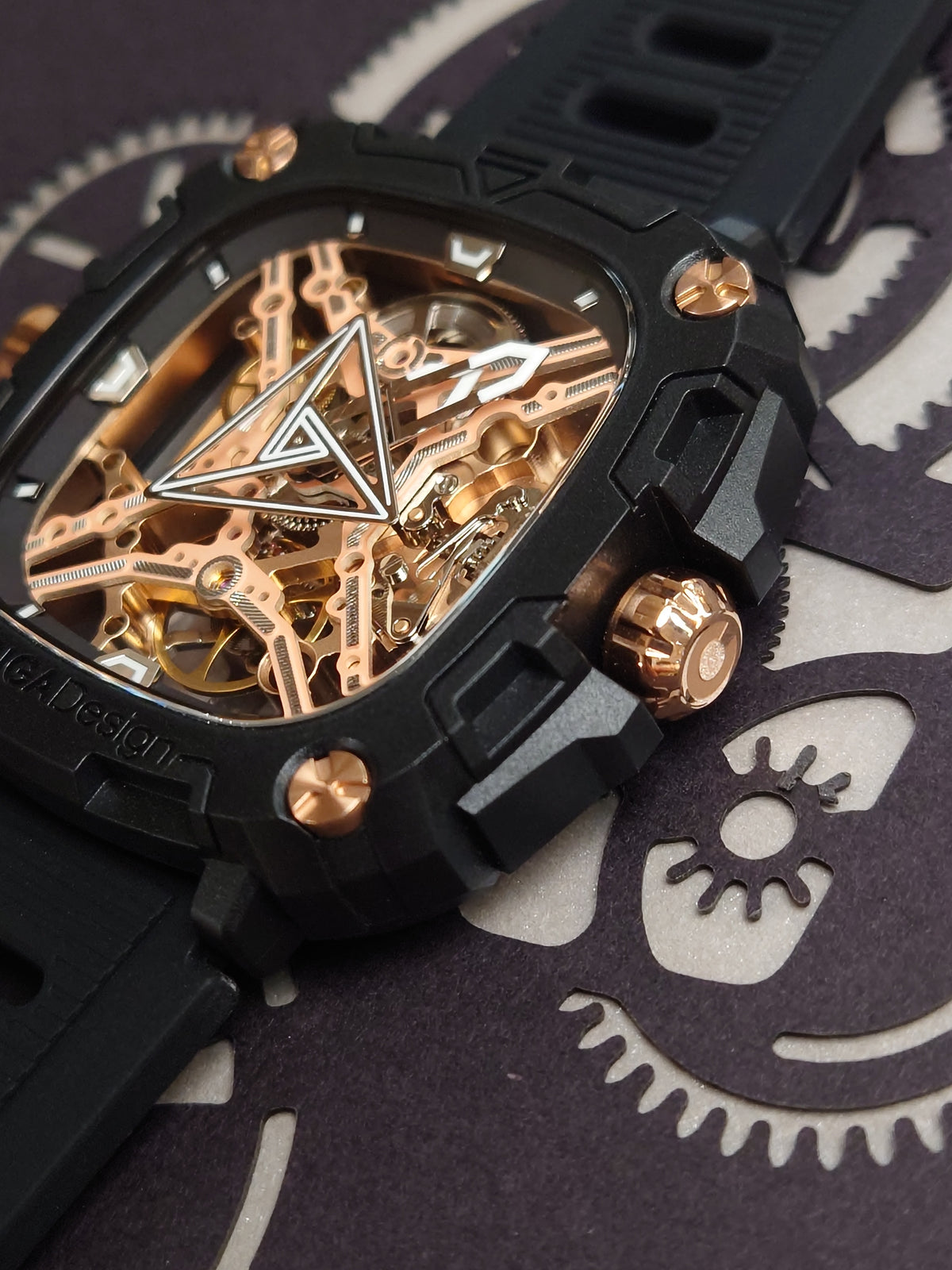 Ciga Design Bioceramic - Rose Gold X051-BR01-W5B