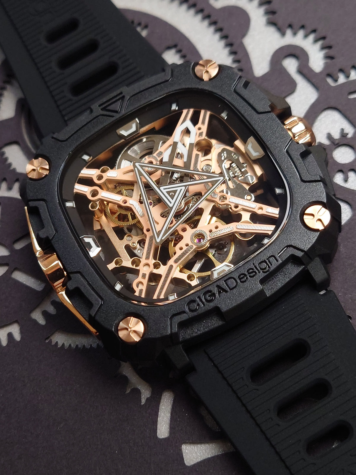 Ciga Design Bioceramic - Rose Gold X051-BR01-W5B