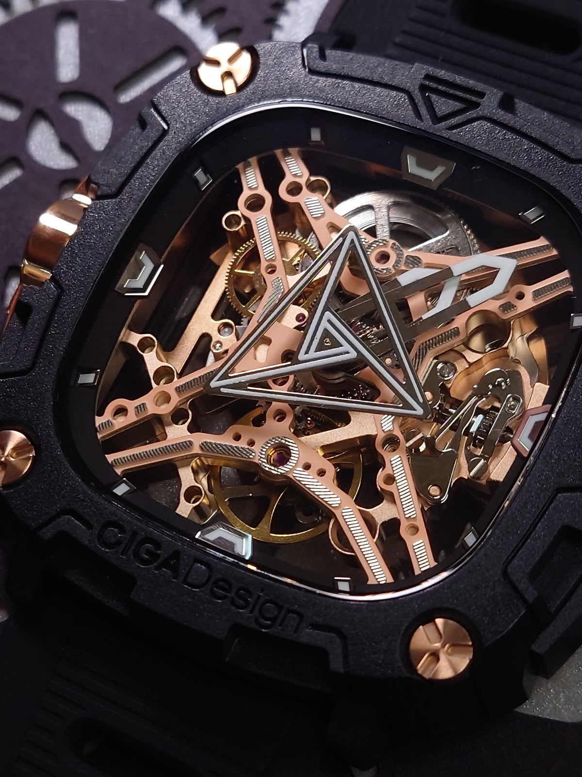 Ciga Design Bioceramic - Rose Gold X051-BR01-W5B