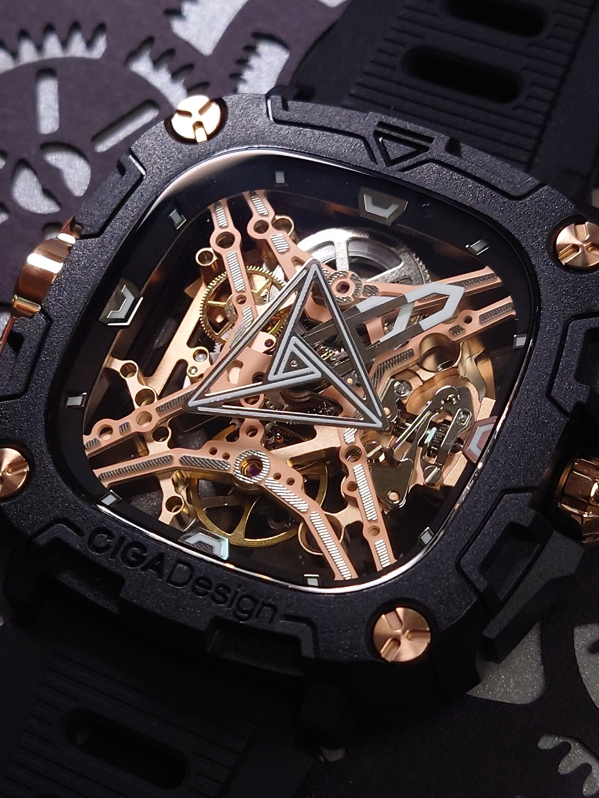 Ciga Design Bioceramic - Rose Gold X051-BR01-W5B