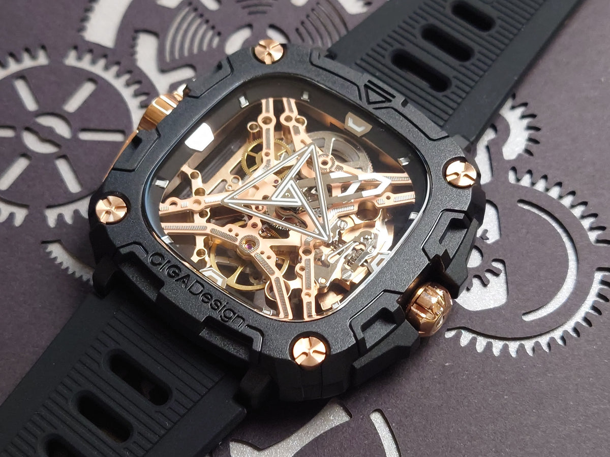 Ciga Design Bioceramic - Rose Gold X051-BR01-W5B