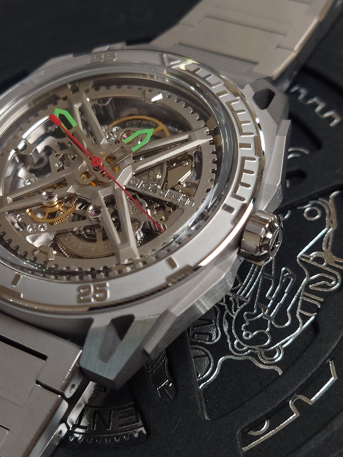 Ciga Design Falcon Automatic Watch - Z039-SS01-1S silver